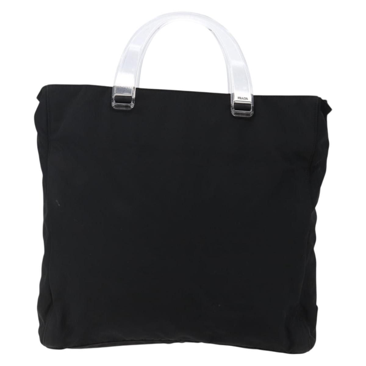 Prada Prada Resin Handle Tote Tessuto Size ONE SIZE - 2 Thumbnail