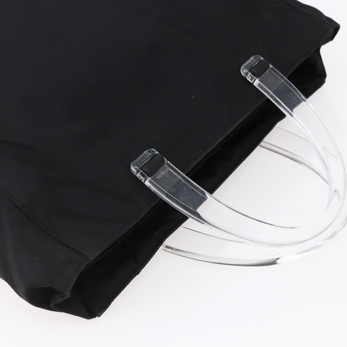 Prada Prada Resin Handle Tote Tessuto Size ONE SIZE - 18 Thumbnail