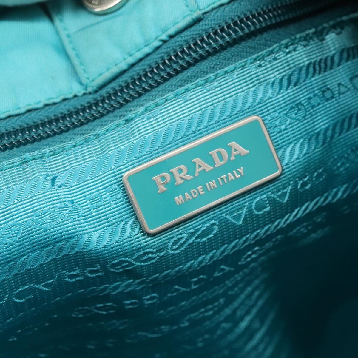 Prada Prada Zip Top Messenger Bag Tessuto Size ONE SIZE - 6 Thumbnail