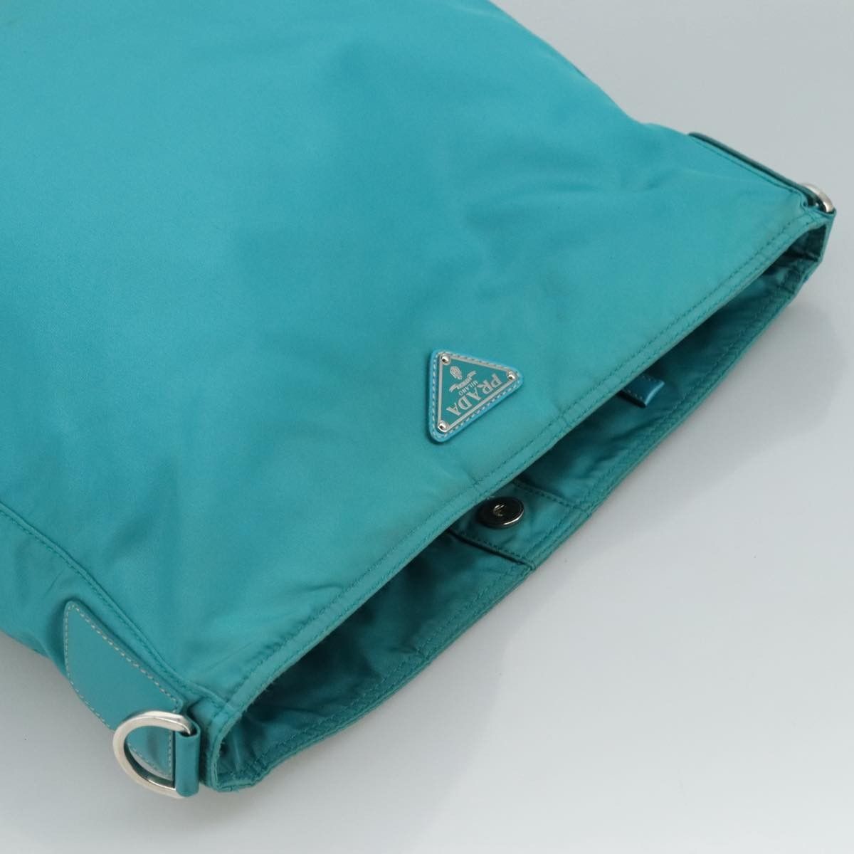 Prada Prada Zip Top Messenger Bag Tessuto Size ONE SIZE - 19 Thumbnail