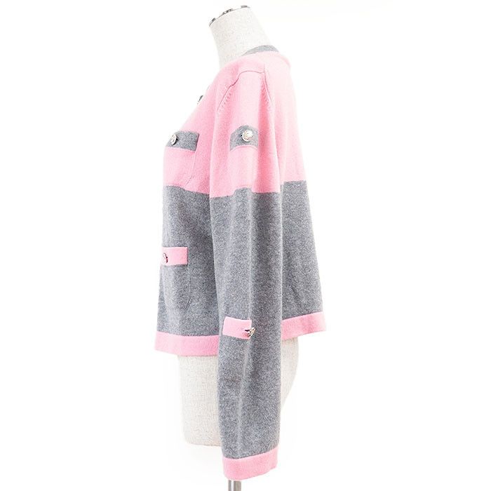 Chanel Chanel Chanel P80246 100% Cashmere Cardigan Others Tops P80246 DUTY FREE for USA Size ONE SIZE - 14 Thumbnail