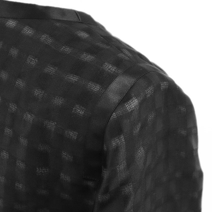 Chanel Chanel Chanel 09P P35576 100% Silk Check Jacket Others Outerwear P35576 DUTY FREE for USA Size ONE SIZE - 7 Thumbnail