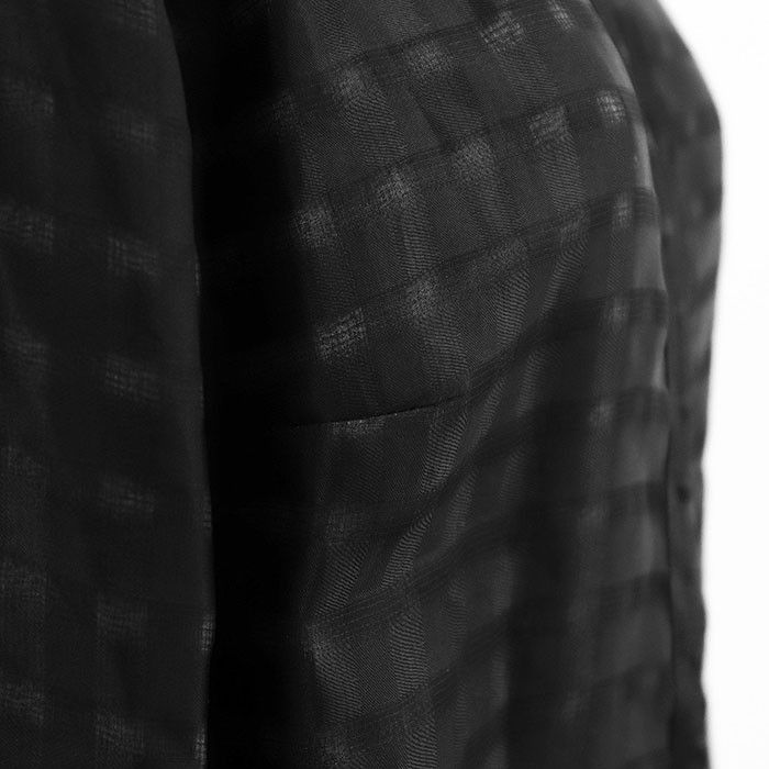 Chanel Chanel Chanel 09P P35576 100% Silk Check Jacket Others Outerwear P35576 DUTY FREE for USA Size ONE SIZE - 5 Thumbnail