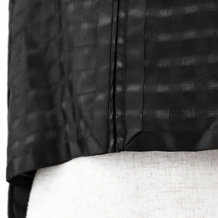 Chanel Chanel Chanel 09P P35576 100% Silk Check Jacket Others Outerwear P35576 DUTY FREE for USA Size ONE SIZE - 12 Thumbnail