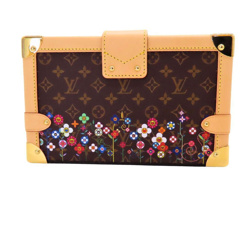 Louis Vuitton Louis Vuitton Louis Vuitton Petite Malle Monogram Shoulder Bag Limited Canvas Shoulder Bag M13667 DUTY FREE for USA Size ONE SIZE - 3 Thumbnail