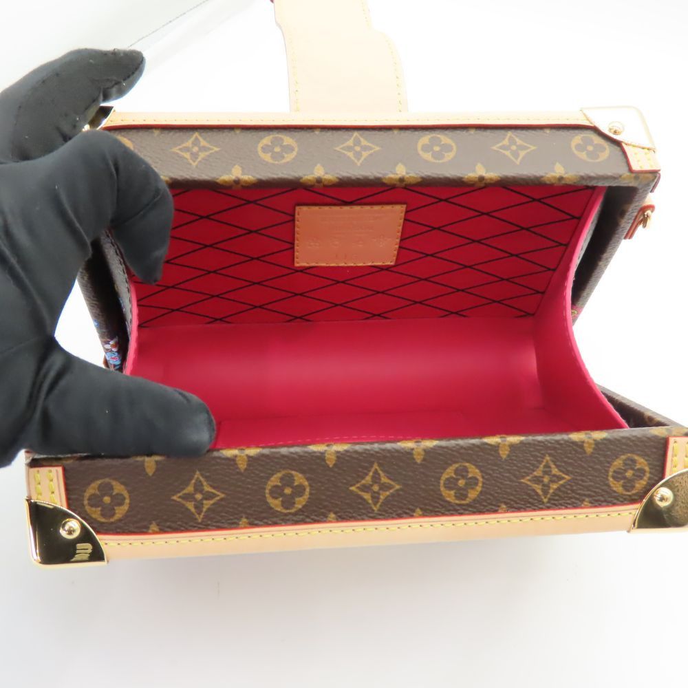 Louis Vuitton Louis Vuitton Louis Vuitton Petite Malle Monogram Shoulder Bag Limited Canvas Shoulder Bag M13667 DUTY FREE for USA Size ONE SIZE - 12 Thumbnail