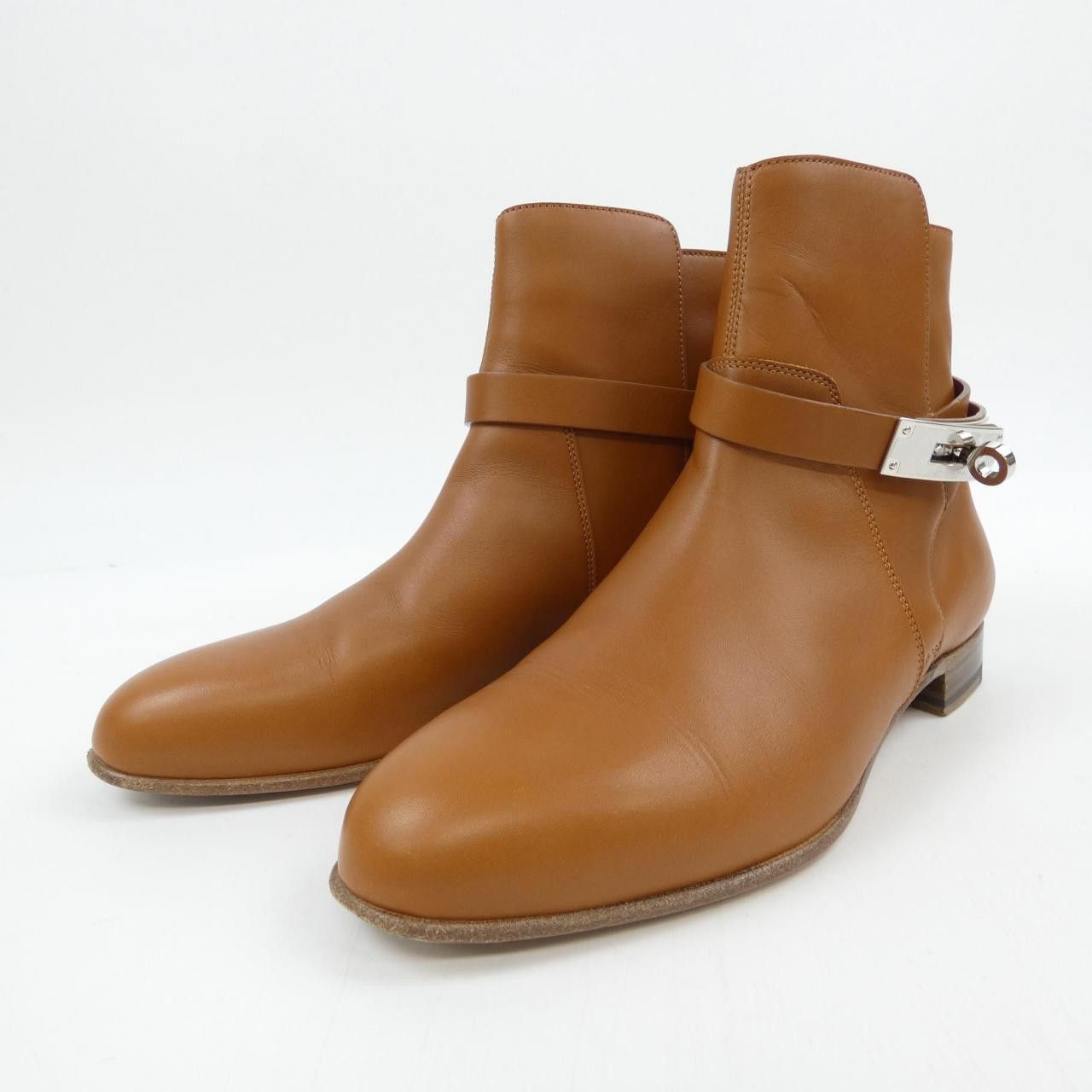 Hermes Hermes Hermes Neo Kelly Buckle Vauheritage Boots Leather Shoes DUTY FREE for USA Size ONE SIZE - 3 Thumbnail