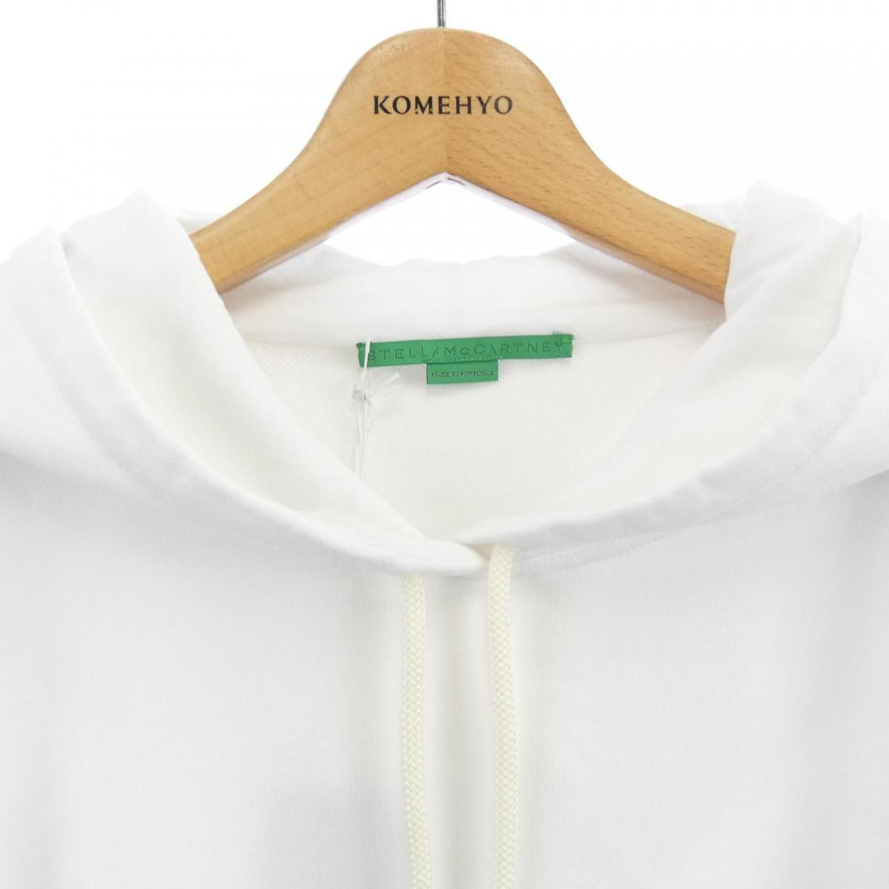 Stella McCartney Stella Mccartney Stella McCartney Record Hoodie Cotton Sweatshirts & Hoodies DUTY FREE for USA Size ONE SIZE - 5 Thumbnail