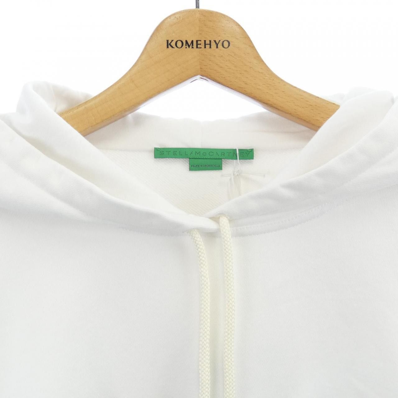 Stella McCartney Stella Mccartney Stella McCartney Record Hoodie Hoodie Cotton Sweatshirts & Hoodies DUTY FREE for USA Size ONE SIZE - 5 Thumbnail