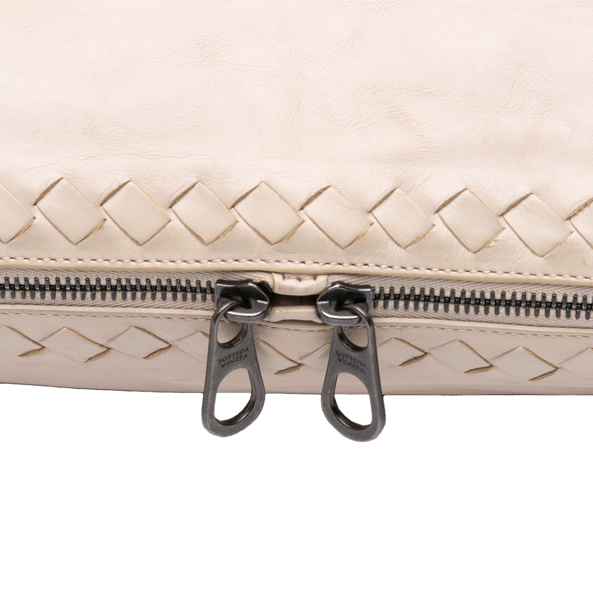 Bottega Veneta Bottega Veneta Leather Intrecciato Side Zip Tote Size ONE SIZE - 8 Thumbnail