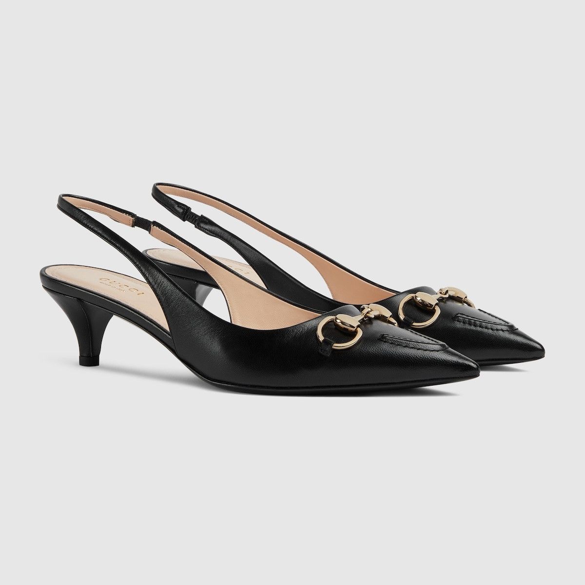 Gucci Women's Horsebit slingback pump Size US 11.5 / IT 41.5 - 2 Thumbnail