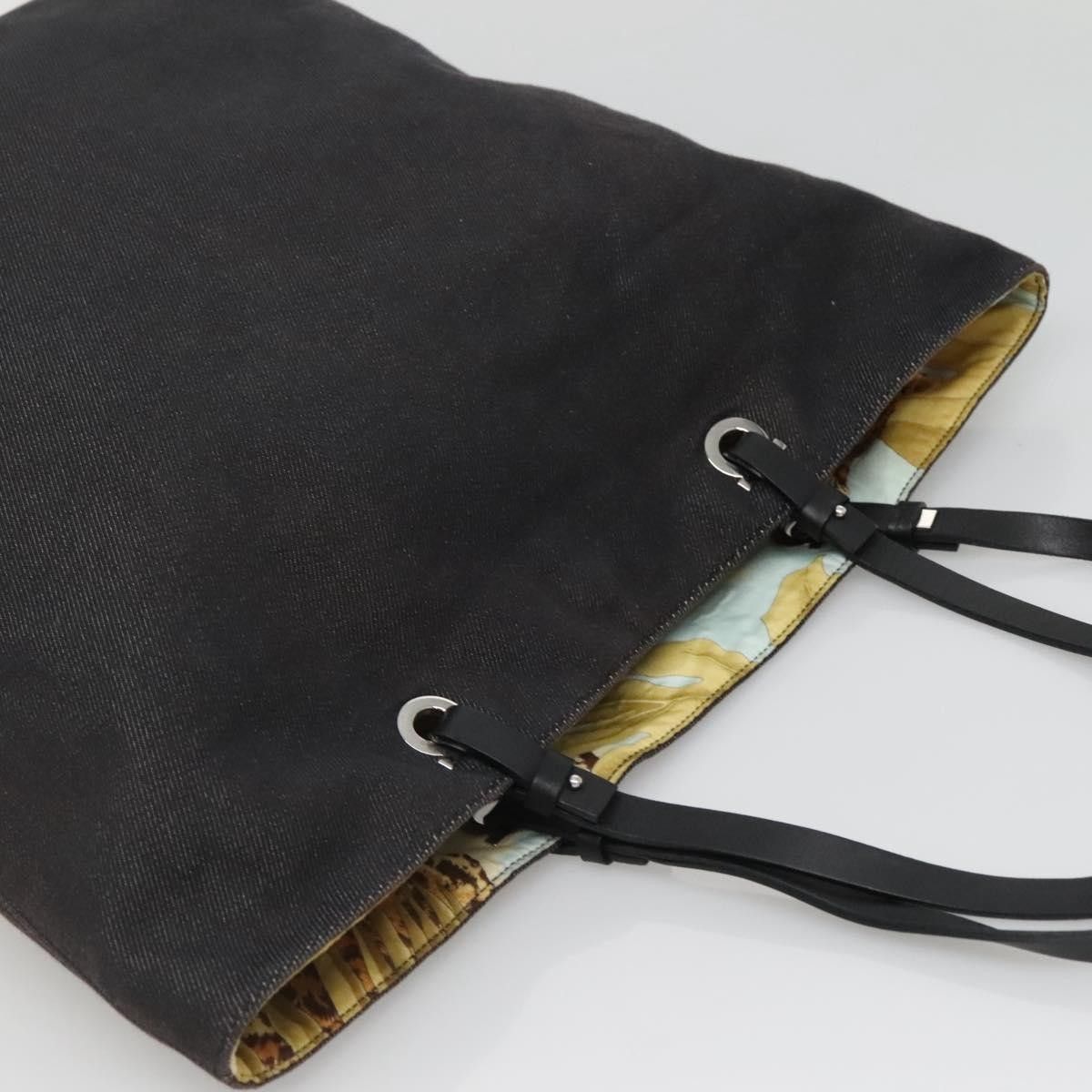 Salvatore Ferragamo Salvatore Ferragamo Gancini Tote Canvas Size ONE SIZE - 15 Thumbnail