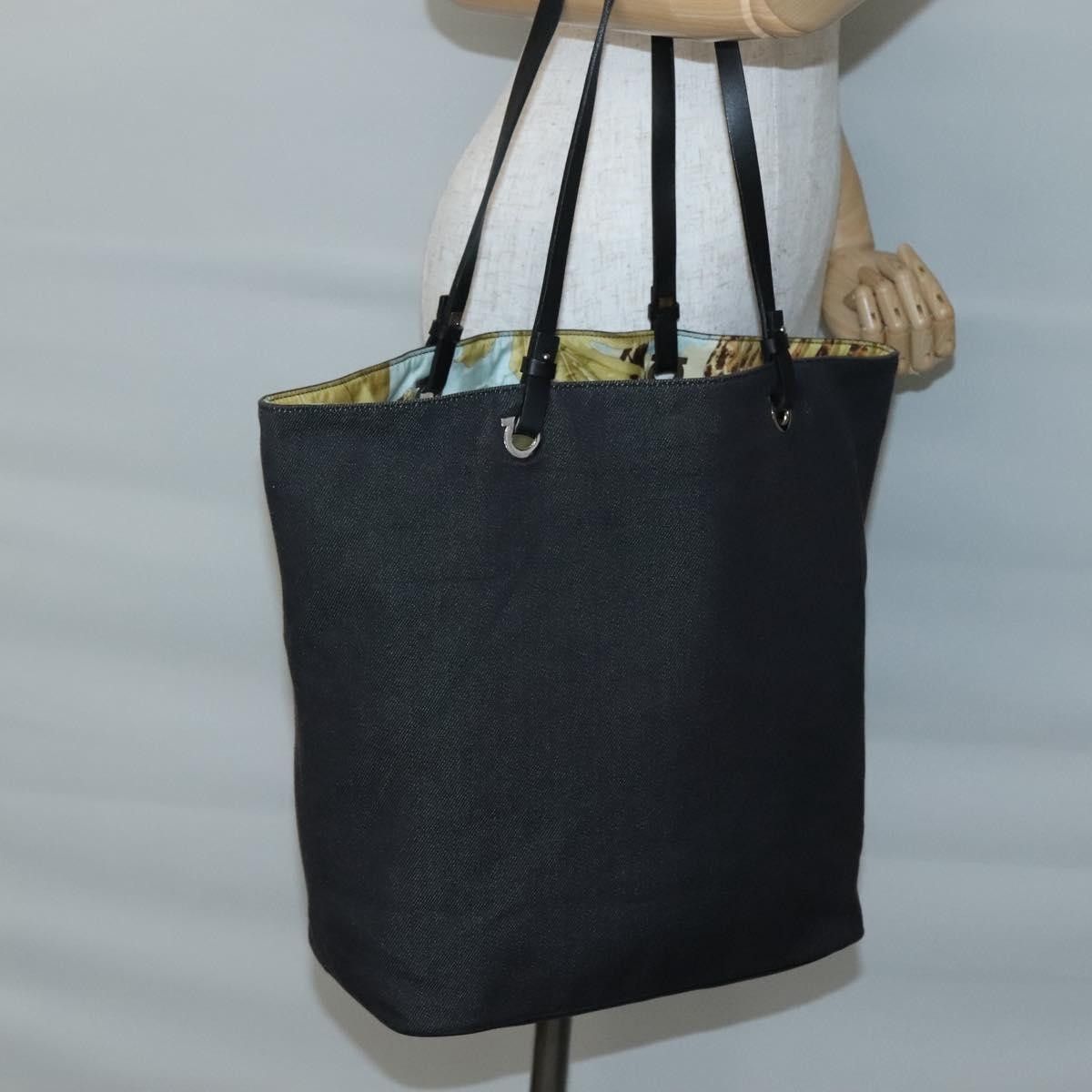 Salvatore Ferragamo Salvatore Ferragamo Gancini Tote Canvas Size ONE SIZE - 13 Thumbnail