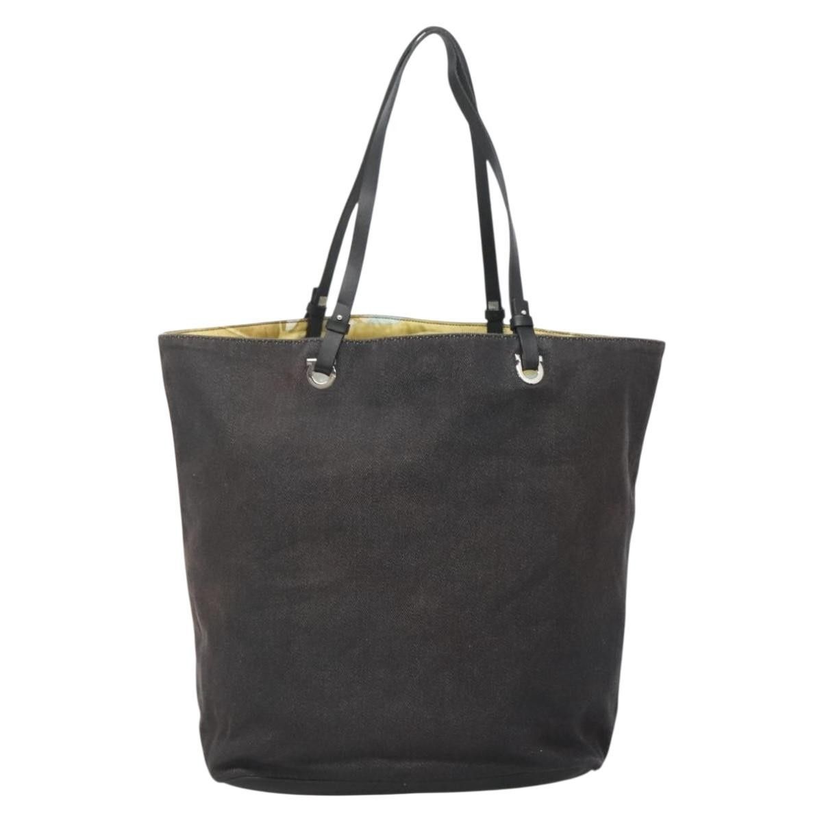 Salvatore Ferragamo Salvatore Ferragamo Gancini Tote Canvas Size ONE SIZE - 2 Thumbnail