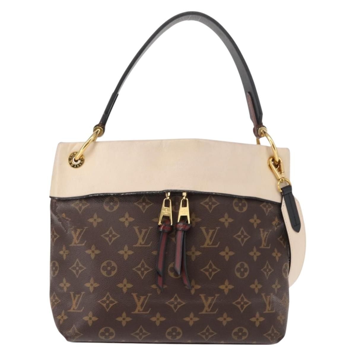 Louis Vuitton Louis Vuitton Tuileries Besace Bag Monogram Canvas with Leather Size ONE SIZE - 18 Thumbnail