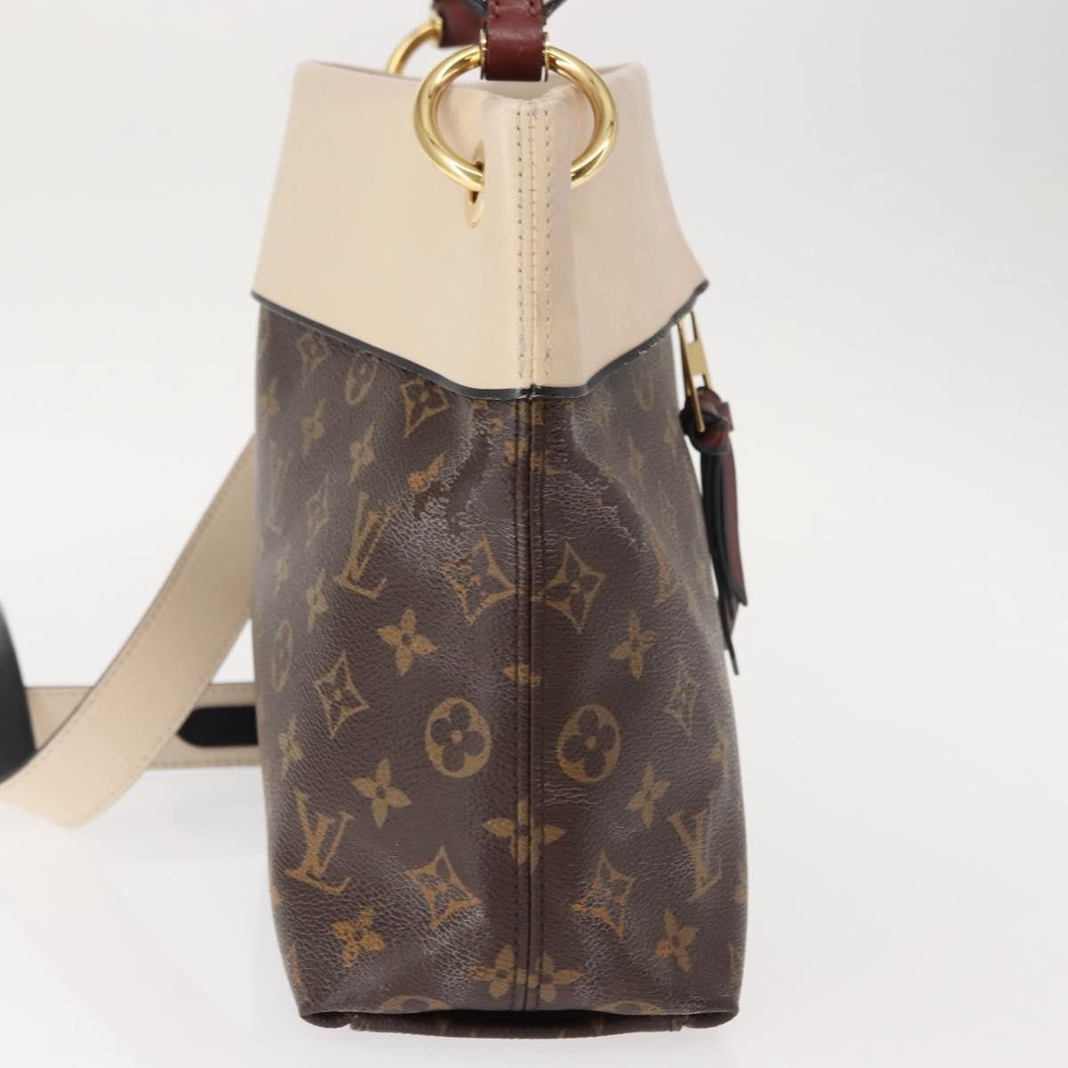 Louis Vuitton Louis Vuitton Tuileries Besace Bag Monogram Canvas with Leather Size ONE SIZE - 4 Thumbnail