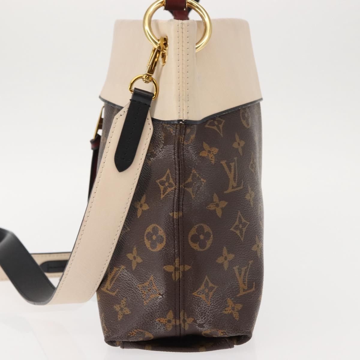 Louis Vuitton Louis Vuitton Tuileries Besace Bag Monogram Canvas with Leather Size ONE SIZE - 3 Thumbnail