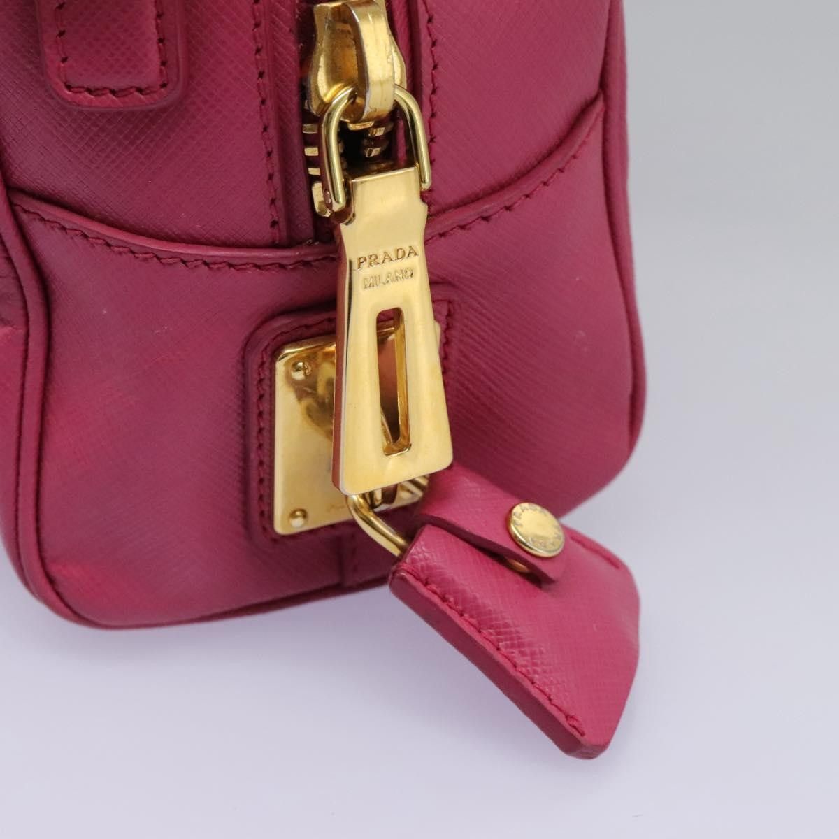 Prada Prada Vintage Bauletto Bag Leather Size ONE SIZE - 15 Thumbnail