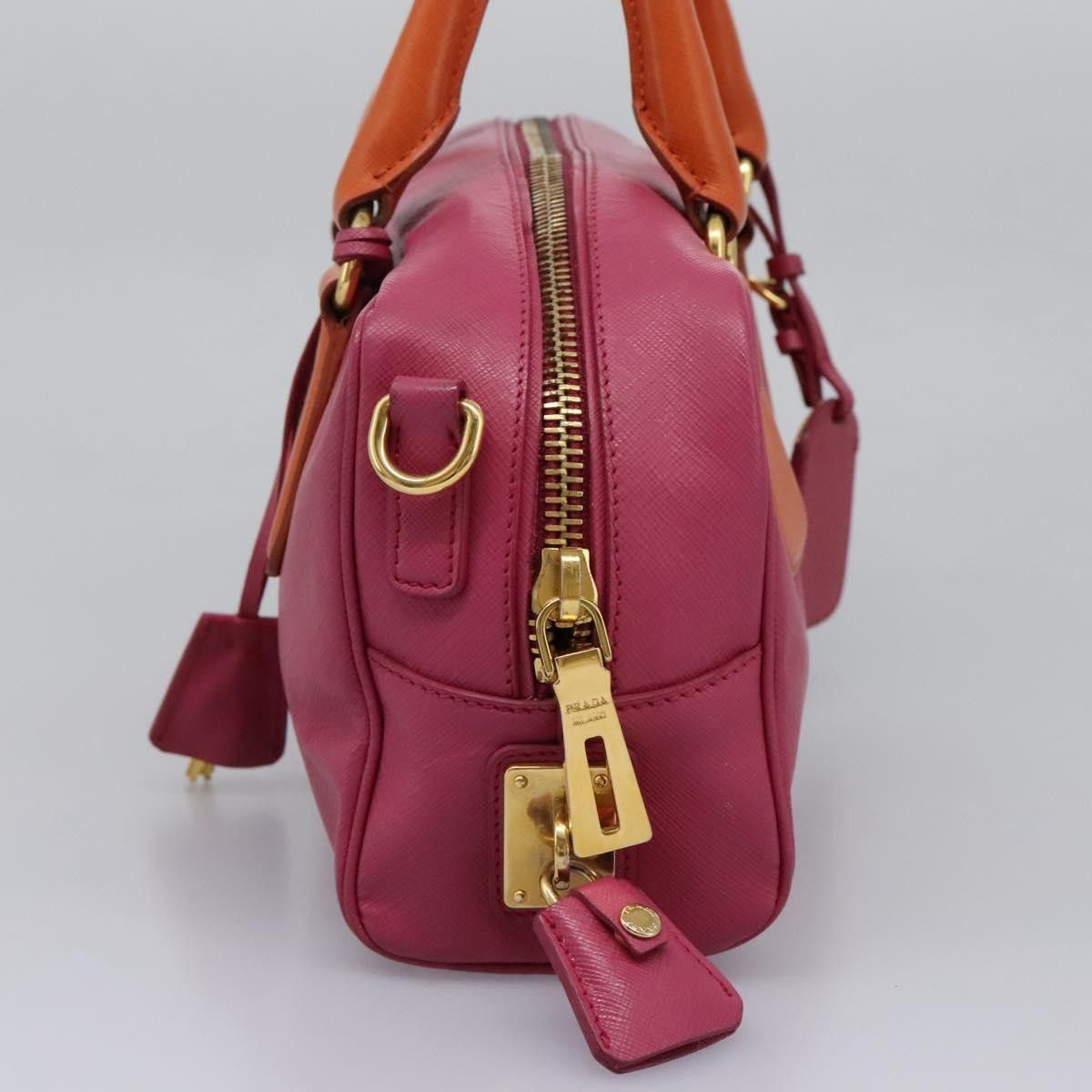 Prada Prada Vintage Bauletto Bag Leather Size ONE SIZE - 3 Thumbnail