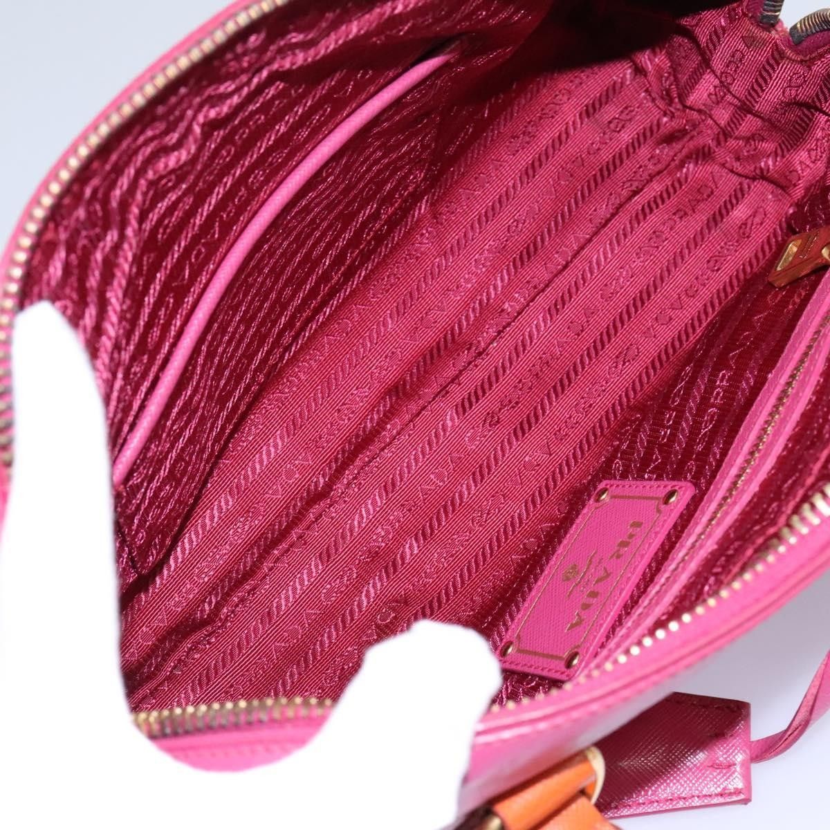 Prada Prada Vintage Bauletto Bag Leather Size ONE SIZE - 5 Thumbnail