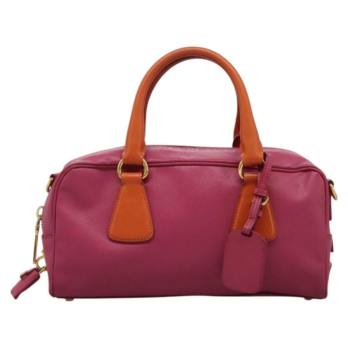 Prada Prada Vintage Bauletto Bag Leather Size ONE SIZE - 2 Thumbnail