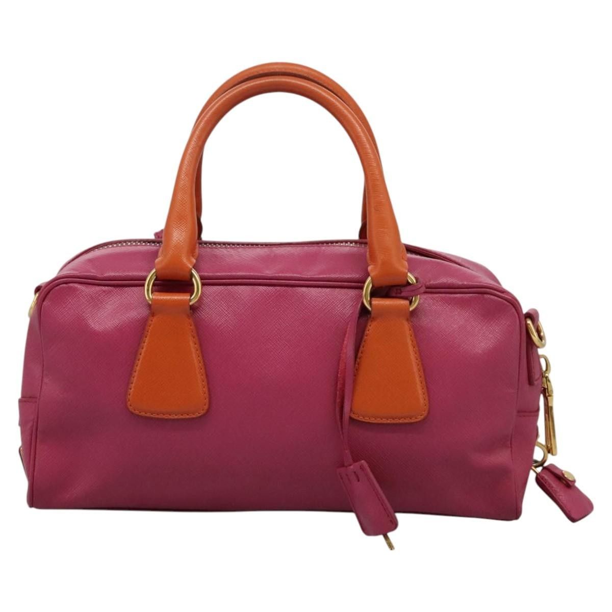 Prada Prada Vintage Bauletto Bag Leather Size ONE SIZE - 24 Thumbnail