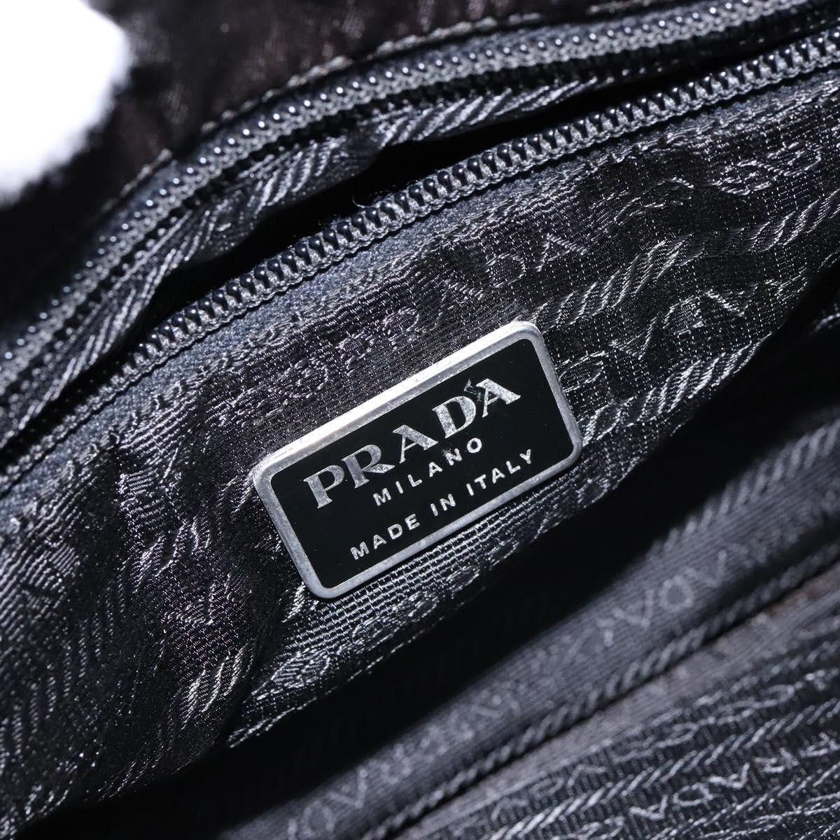 Prada Prada Resin Handle Tote Tessuto Size ONE SIZE - 6 Thumbnail