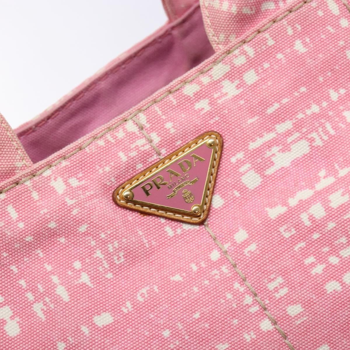 Prada Prada Canapa Open Tote Canvas Size ONE SIZE - 19 Thumbnail
