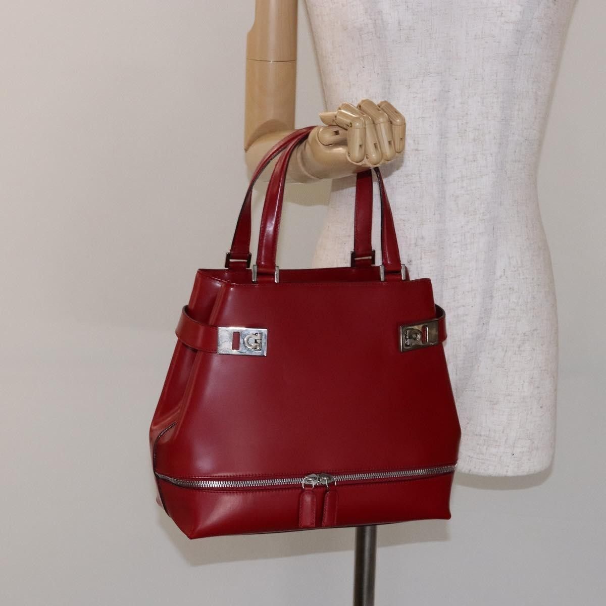 Salvatore Ferragamo Salvatore Ferragamo Gancini handbag Leather Size ONE SIZE - 13 Thumbnail
