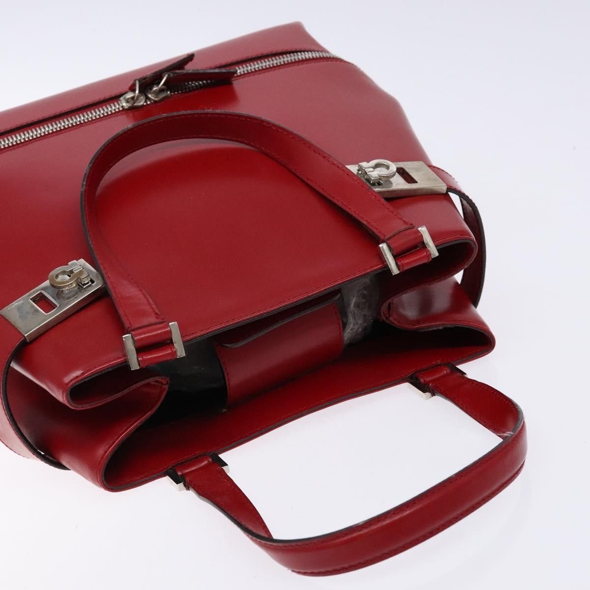 Salvatore Ferragamo Salvatore Ferragamo Gancini handbag Leather Size ONE SIZE - 14 Thumbnail