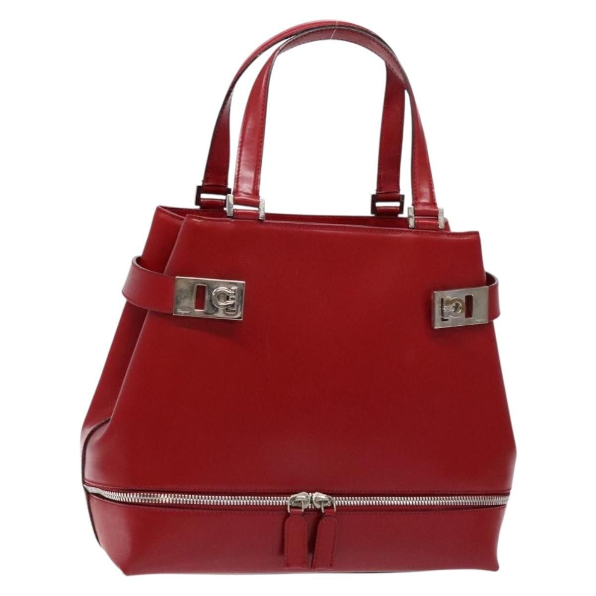 Salvatore Ferragamo Salvatore Ferragamo Gancini handbag Leather Size ONE SIZE - 17 Thumbnail