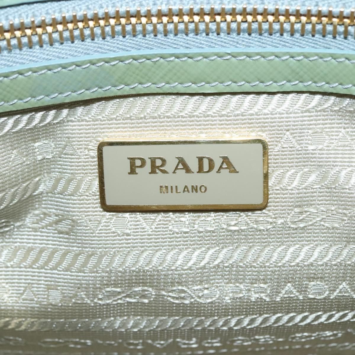 Prada Double Zip Lux Tote Saffiano Leather