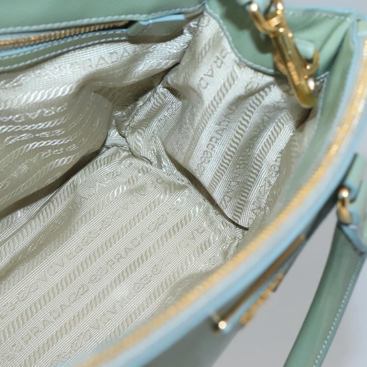 Prada Double Zip Lux Tote Saffiano Leather
