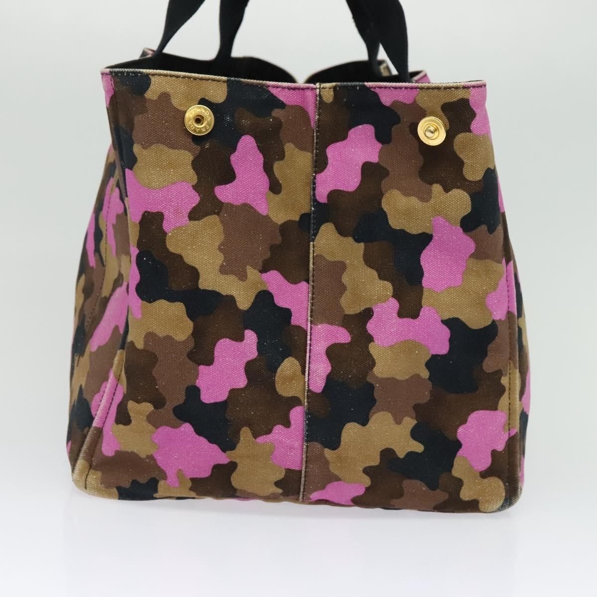 Prada Prada Canapa Open Tote Canvas Size ONE SIZE - 3 Thumbnail