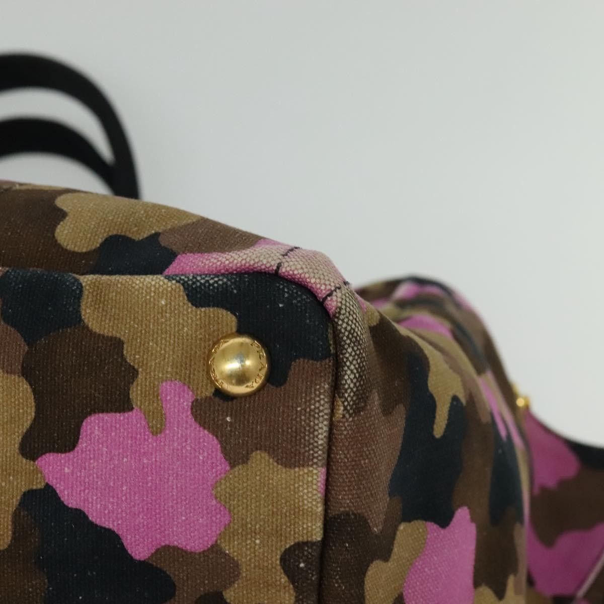 Prada Prada Canapa Open Tote Canvas Size ONE SIZE - 11 Thumbnail