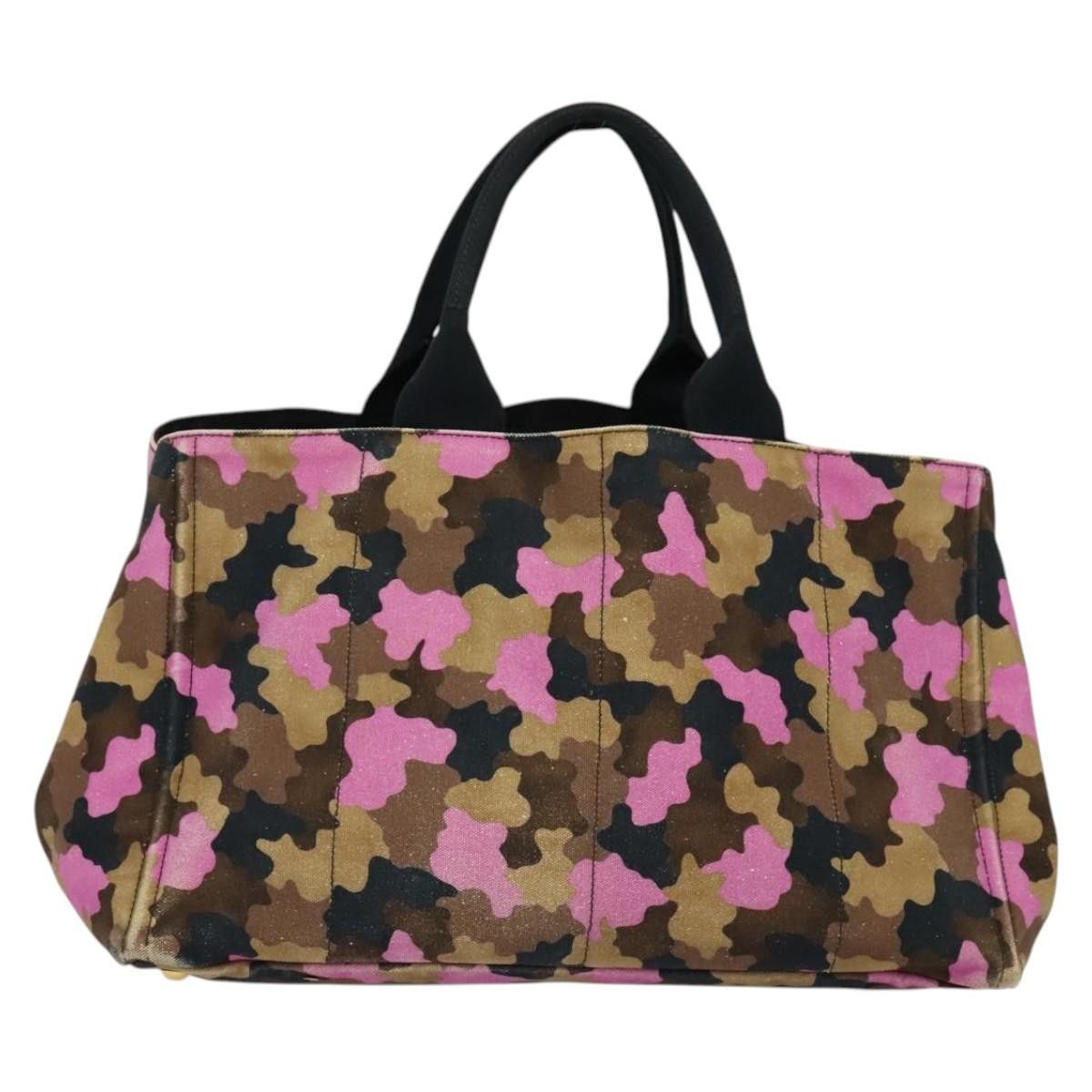 Prada Prada Canapa Open Tote Canvas Size ONE SIZE - 2 Thumbnail