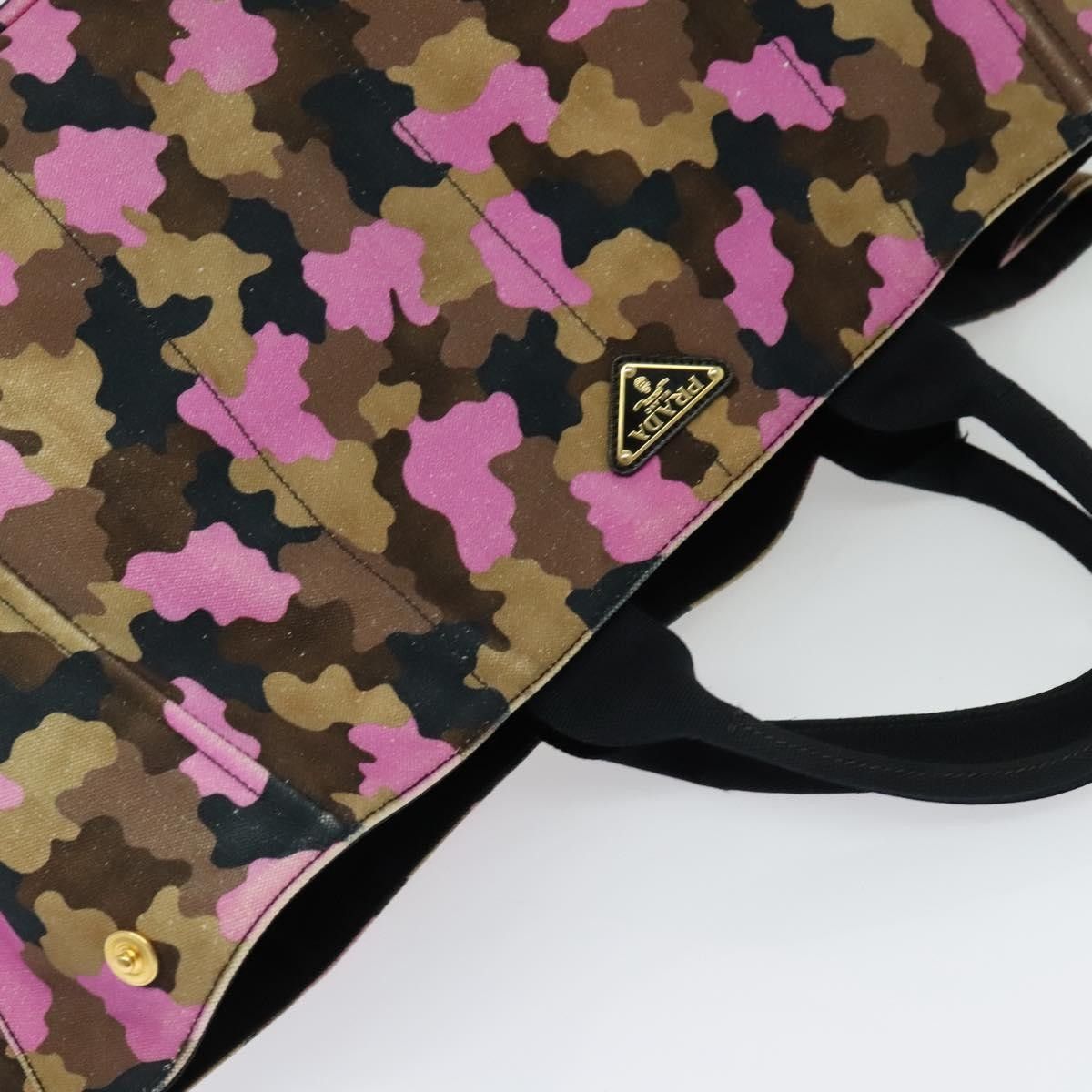Prada Prada Canapa Open Tote Canvas Size ONE SIZE - 15 Thumbnail