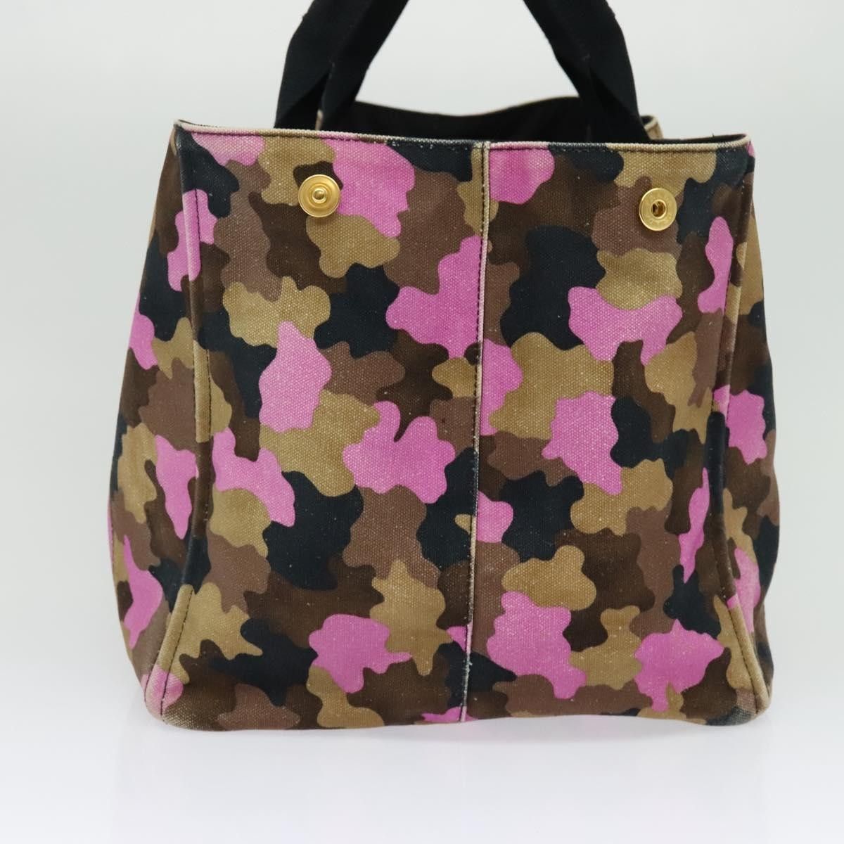 Prada Prada Canapa Open Tote Canvas Size ONE SIZE - 4 Thumbnail