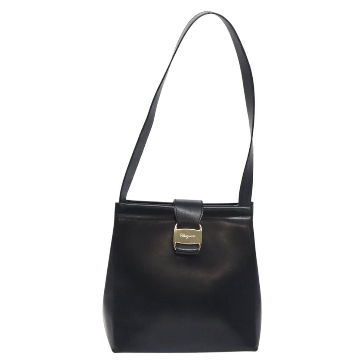 Salvatore Ferragamo Salvatore Ferragamo Vala Shoulder Bag Leather Size ONE SIZE - 17 Thumbnail