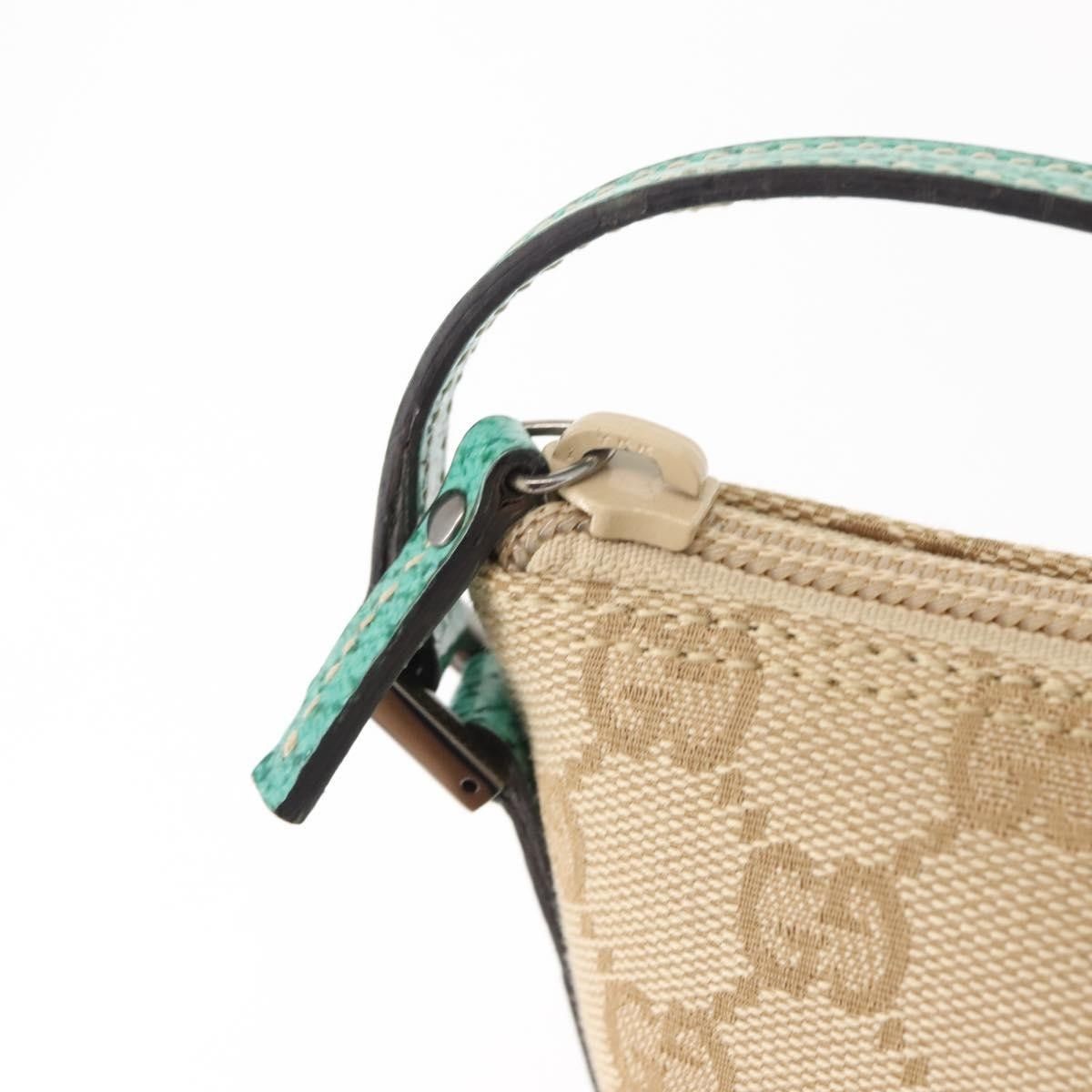 Gucci Gucci Vintage Boat Pochette GG Canvas Size ONE SIZE - 19 Thumbnail