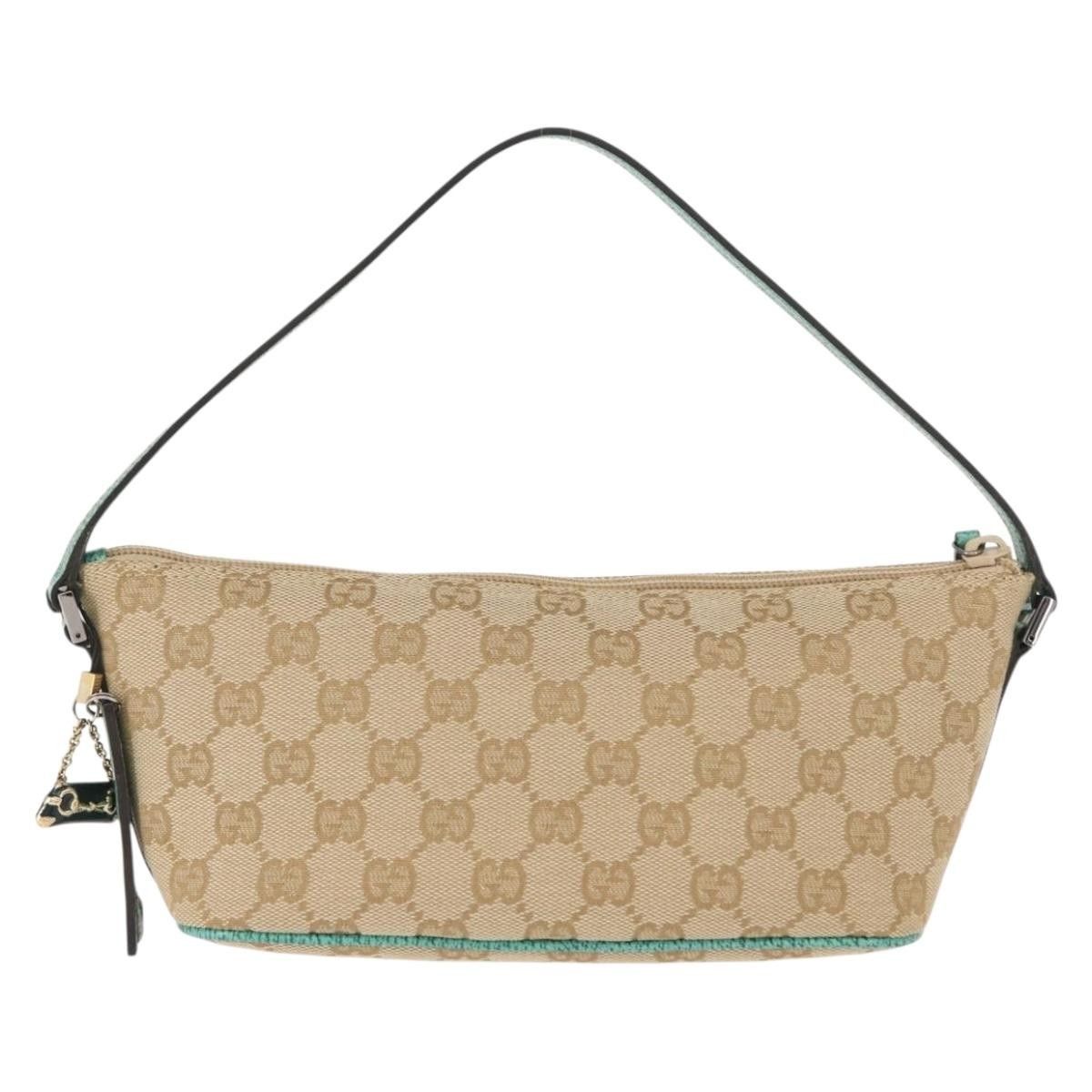 Gucci Gucci Vintage Boat Pochette GG Canvas Size ONE SIZE - 2 Thumbnail