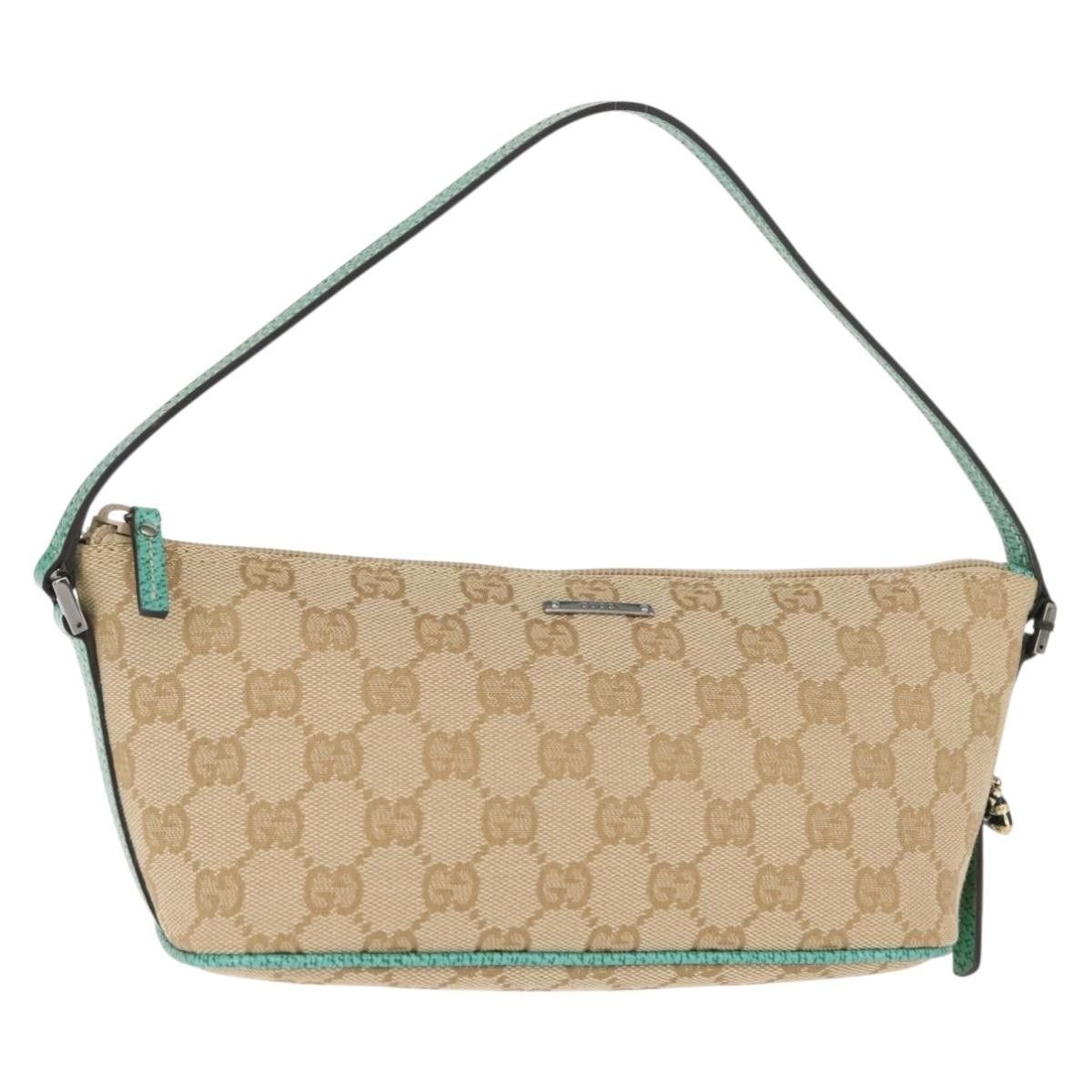 Gucci Gucci Vintage Boat Pochette GG Canvas Size ONE SIZE - 18 Thumbnail