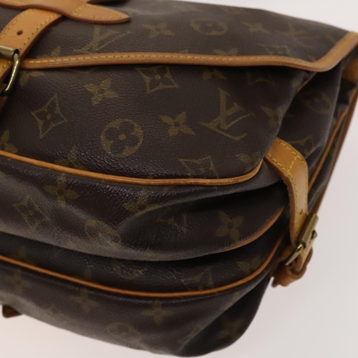 Louis Vuitton Louis Vuitton Saumur Handbag Monogram Canvas Size ONE SIZE - 9 Thumbnail