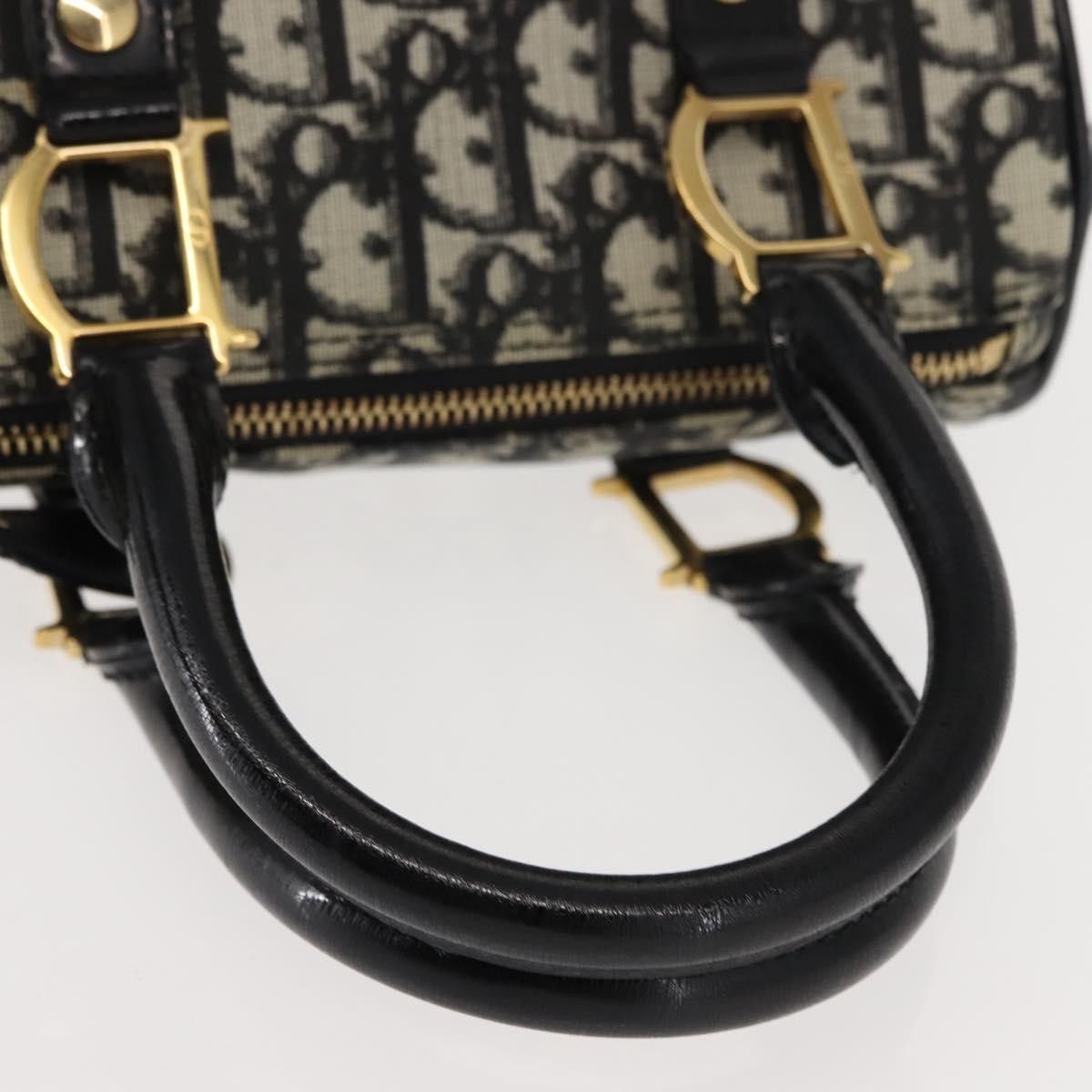 Dior Christian Dior Vintage Trotter Boston Bag Diorissimo Canvas Size ONE SIZE - 8 Thumbnail