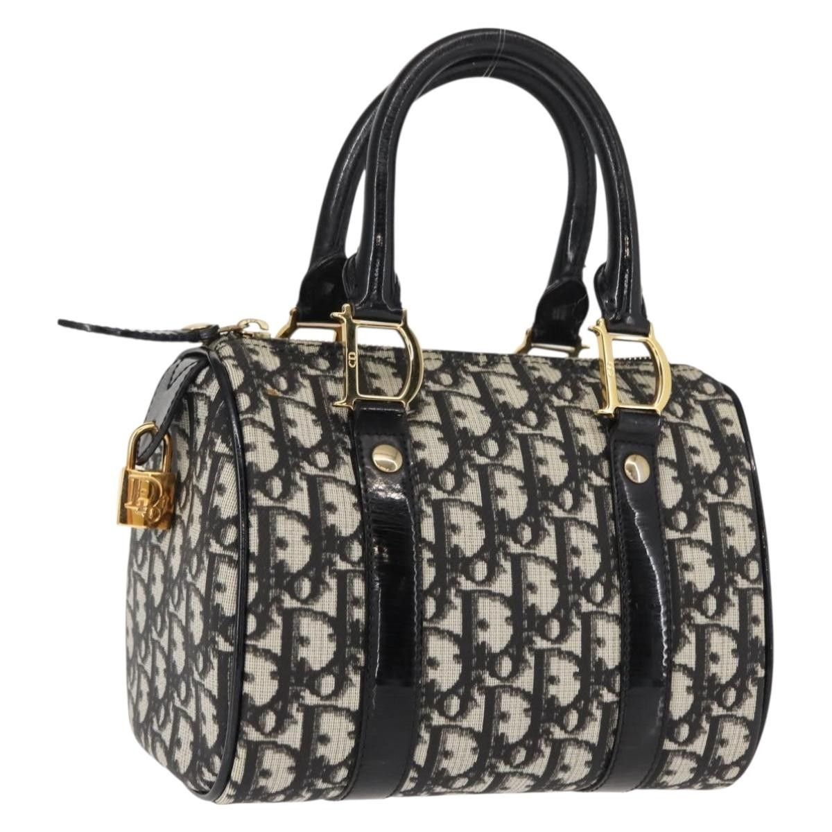 Dior Christian Dior Vintage Trotter Boston Bag Diorissimo Canvas Size ONE SIZE - 16 Thumbnail
