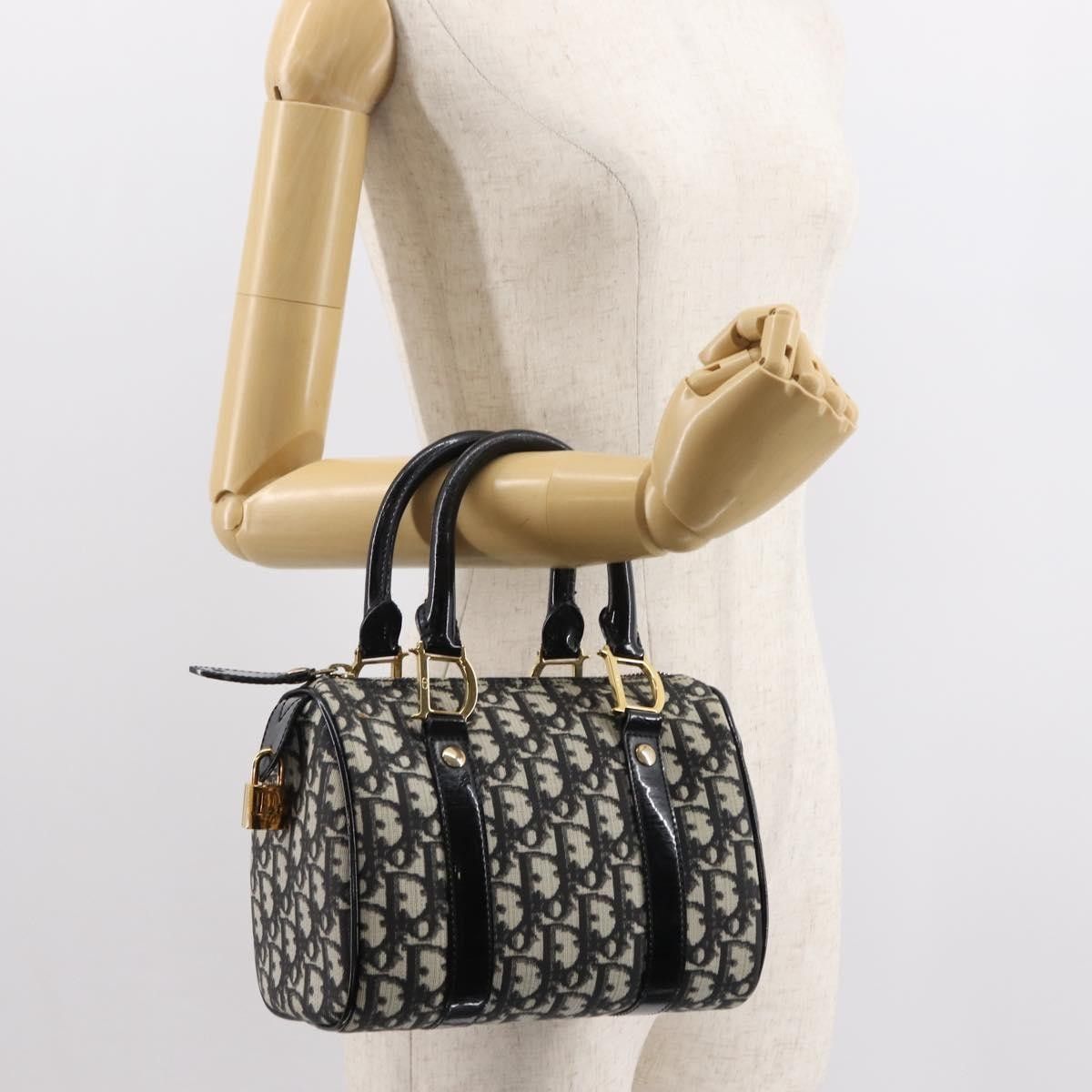 Dior Christian Dior Vintage Trotter Boston Bag Diorissimo Canvas Size ONE SIZE - 15 Thumbnail