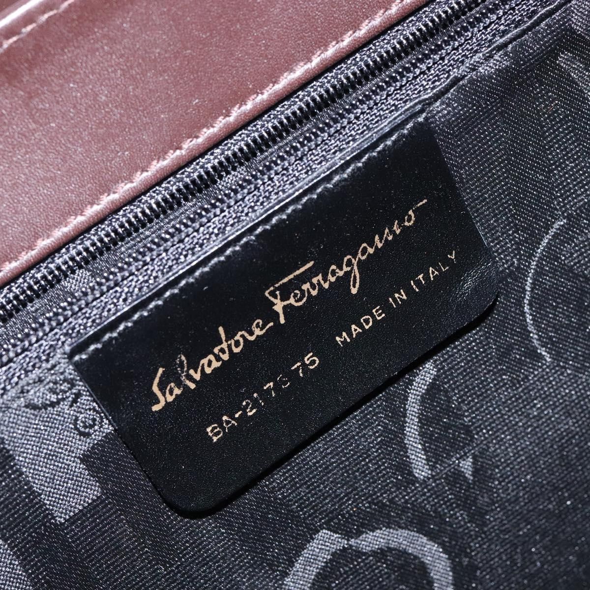 Salvatore Ferragamo Salvatore Ferragamo Vala Shoulder Bag Leather Size ONE SIZE - 6 Thumbnail