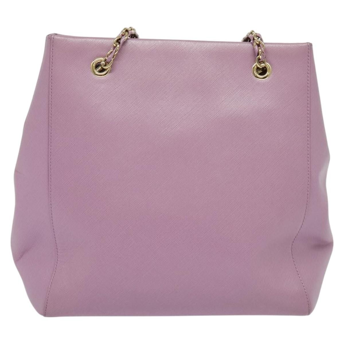 Salvatore Ferragamo Salvatore Ferragamo Vara Bow Chain Tote Leather Size ONE SIZE - 2 Thumbnail