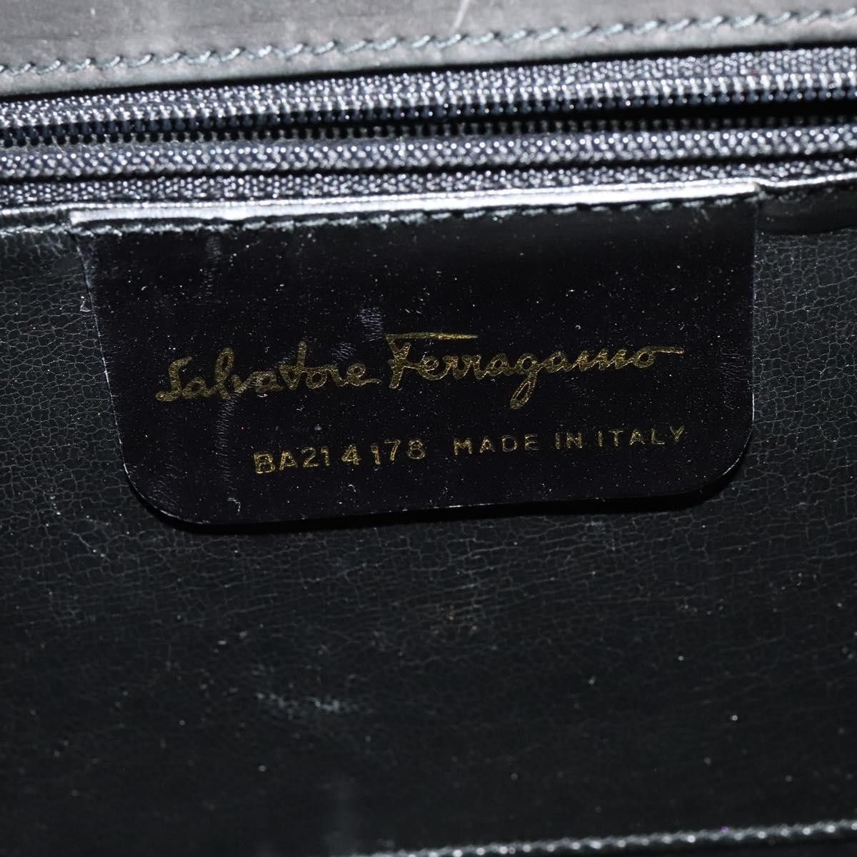 Salvatore Ferragamo Salvatore Ferragamo Convertible Vara Bow Tote Suede Size ONE SIZE - 6 Thumbnail