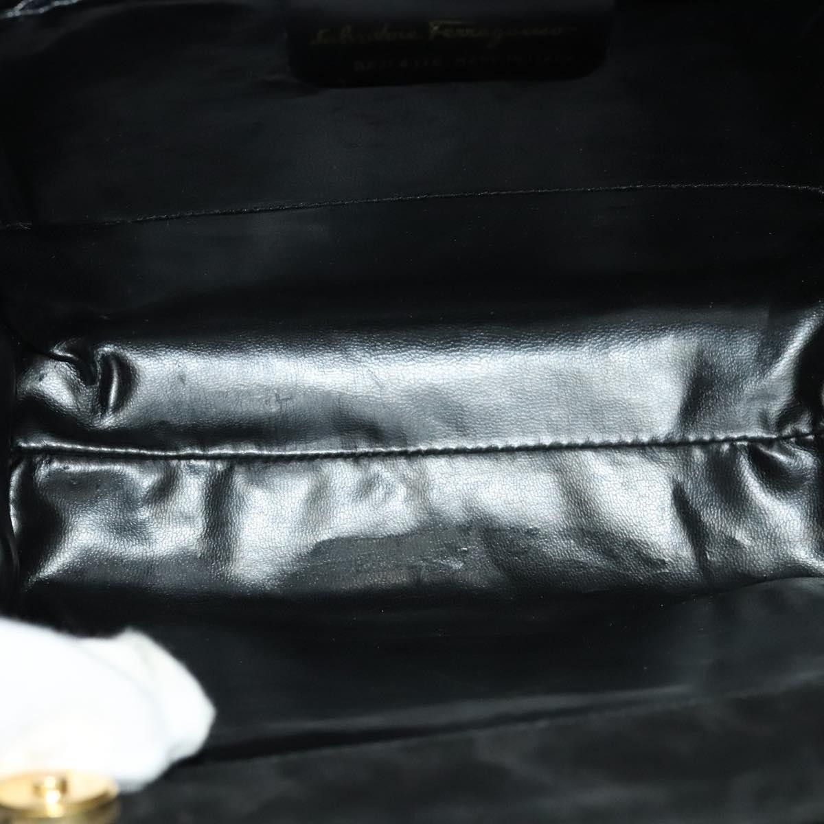 Salvatore Ferragamo Salvatore Ferragamo Convertible Vara Bow Tote Suede Size ONE SIZE - 5 Thumbnail